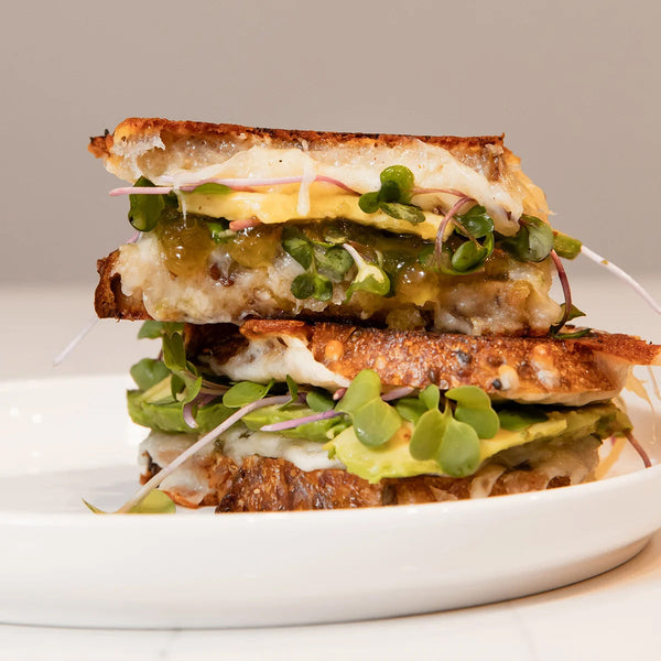 JalapeƱo & Monterey Jack Grilled Cheese