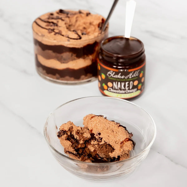 Naked Chocolate Strawberry Trifle