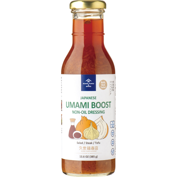 Kuze Fuku Japanese Umami Boost Non-Oil Dressing 13.6 oz (385g)