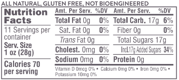 Nutrition Facts