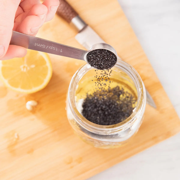 Raspberry Bergamot Poppy Seed Dressing
