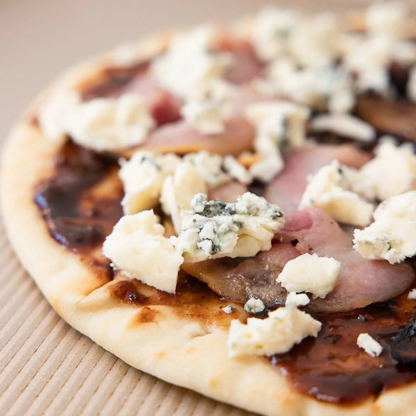 Spiced Plum & Blue Cheese Flatbread