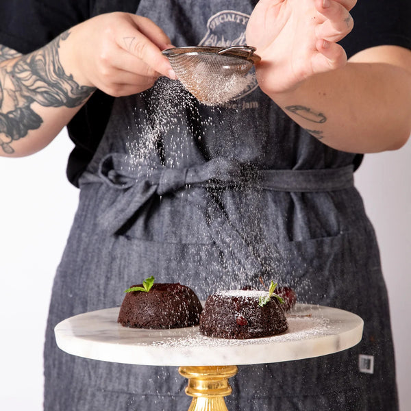 Gluten-Free Chocolate Cherry Lava Cake