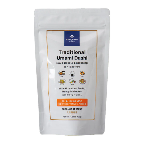 Kuze Fuku Traditional Umami Dashi Soup Base & Seasoning 15-packets 4.2