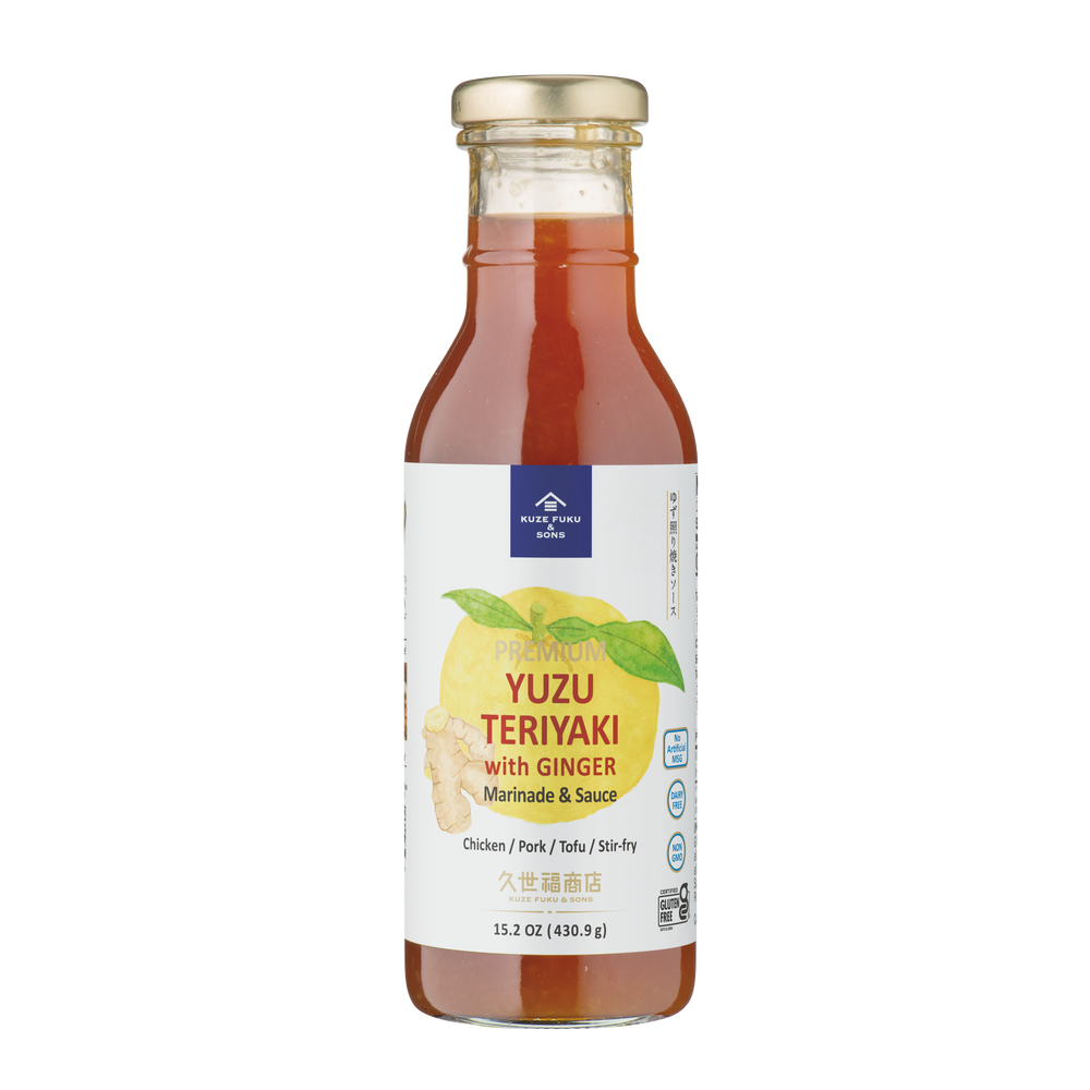 Kuze Fuku Yuzu Teriyaki with Ginger Marinade & Sauce 15.2 oz (430.9g)