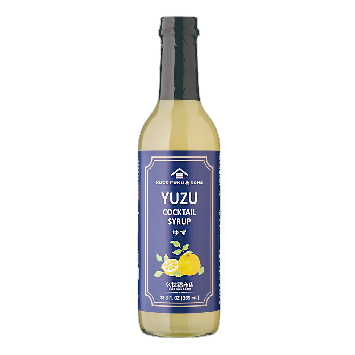Kuze Fuku Yuzu Cocktail Syrup 12.3 fl oz (365ml)