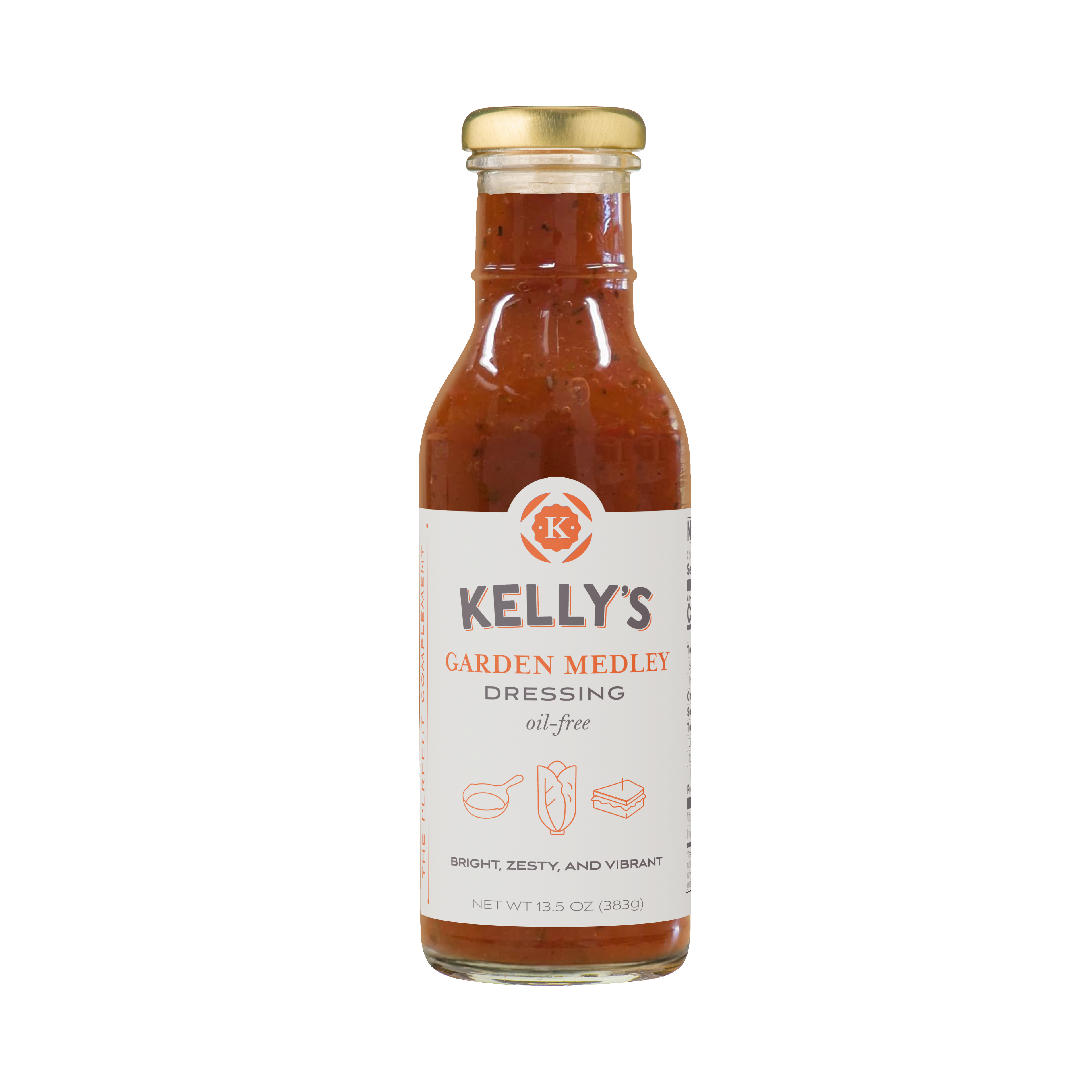 Kelly's Garden Medley Dressing 13.5 oz (383g)
