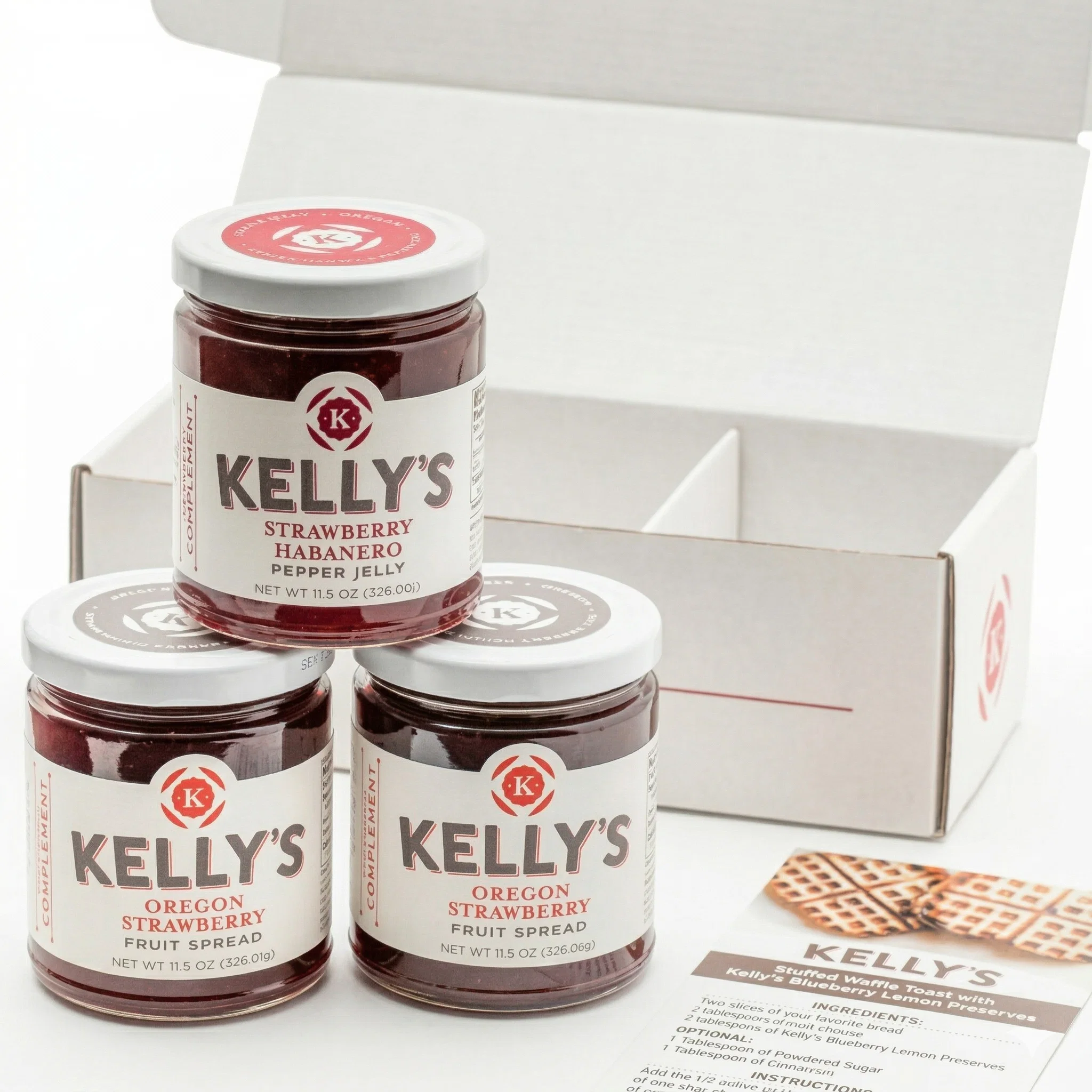 Kelly's Strawberry Sweet and Spicy Gift Pack