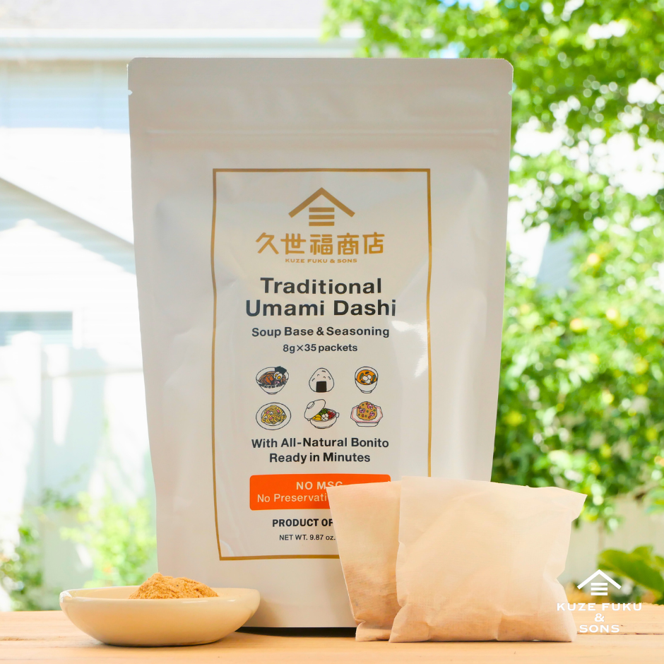 Kuze Fuku Traditional Umami Dashi Soup Base & Seasoning 35-packet 9.87