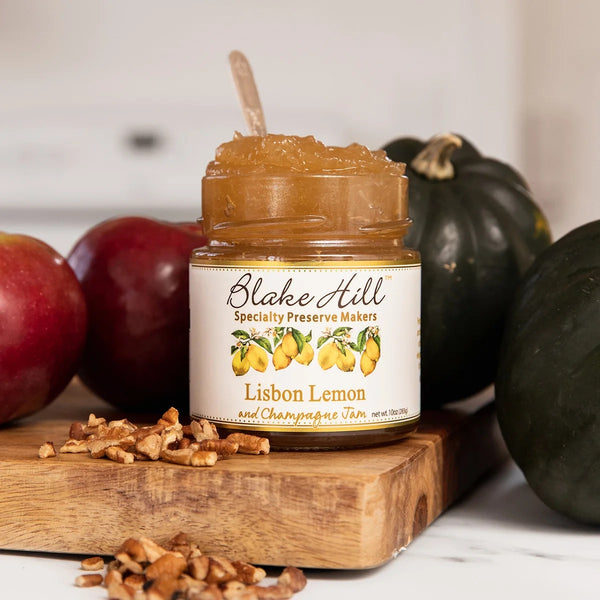 Stuffed Acorn Squash with Lemon Jam