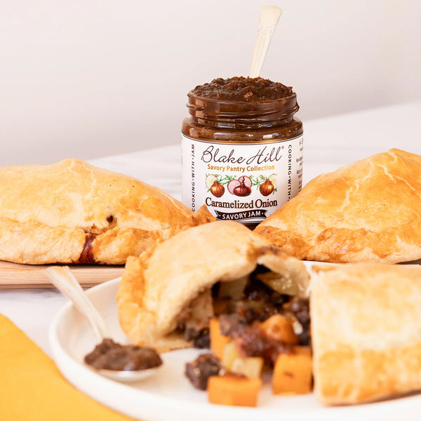Caramelized Onion Cornish Pasties