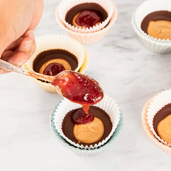 Vegan PB & J Cups