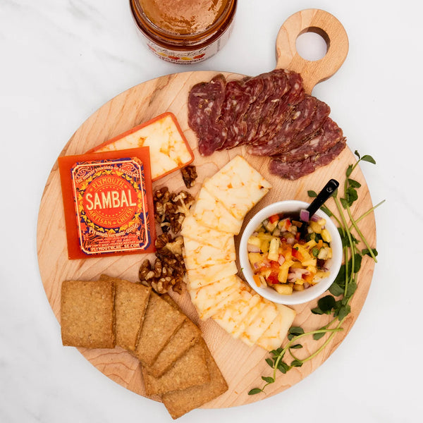 Mango Habanero Cheese Board