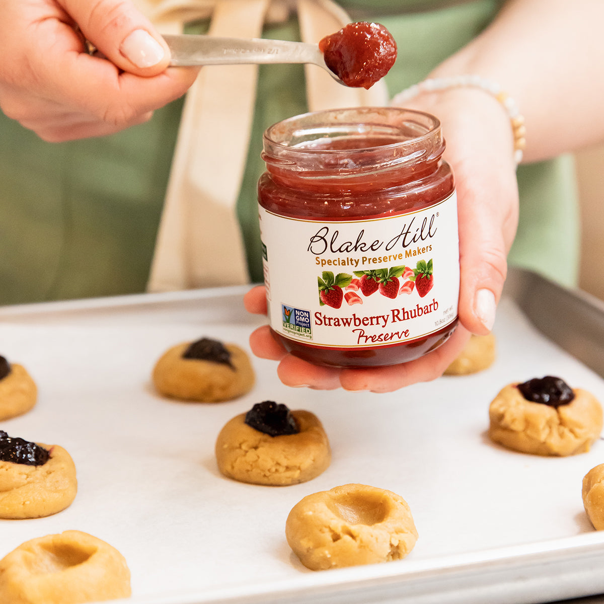 Blake Hill Strawberry Rhubarb Preserve 10.8oz