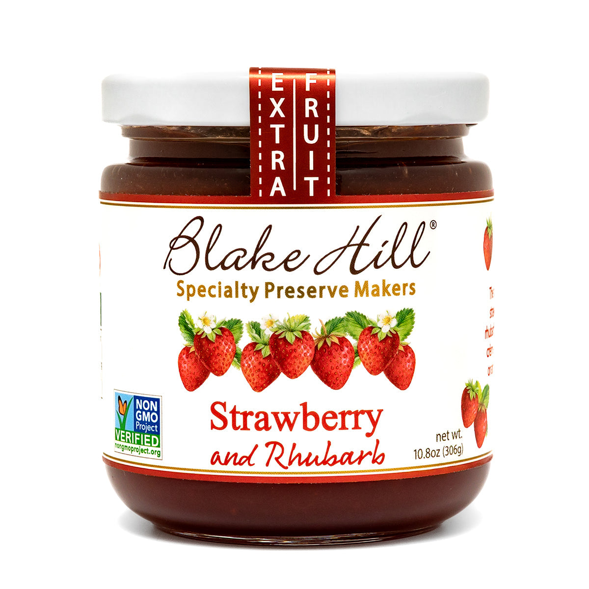 Blake Hill Strawberry Rhubarb Preserve 10.8oz