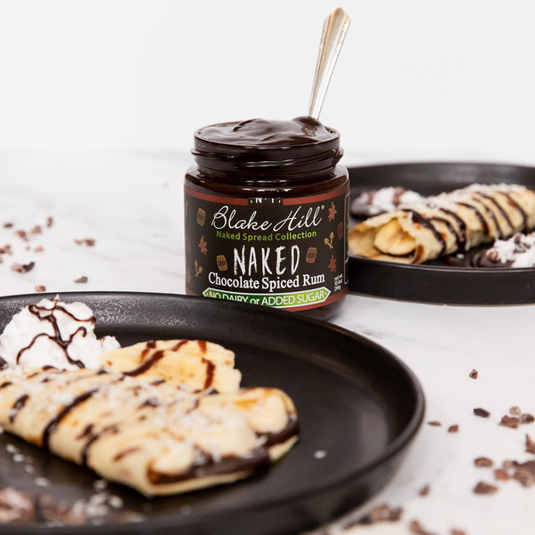 Gluten-Free Crêpes with Naked Chocolate Rum