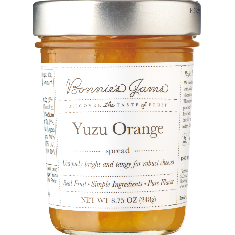 Bonnie's Yuzu Orange Spread 8.75 oz (248g) Bonnie's Yuzu Orange Spread 8.75 oz (248g)