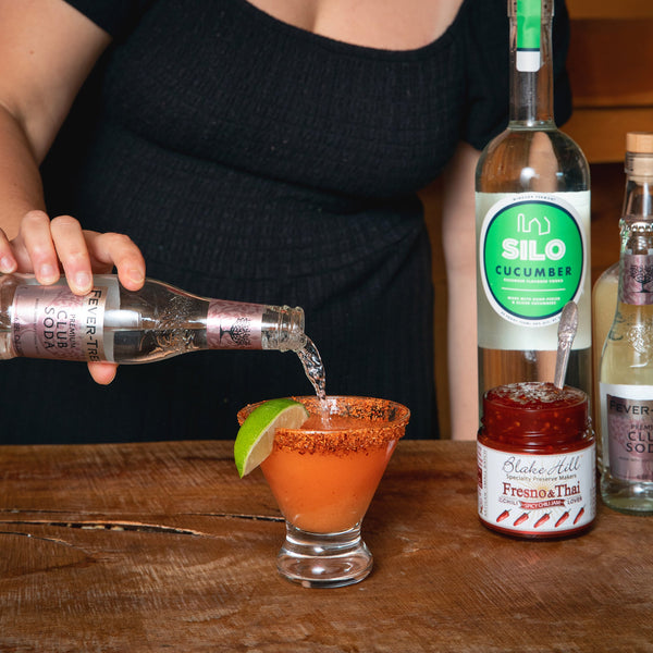 "Spicy Gimlet" Fresno Chili & Cucumber Vodka