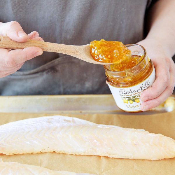 Wild Salmon with Meyer Lemon Glaze