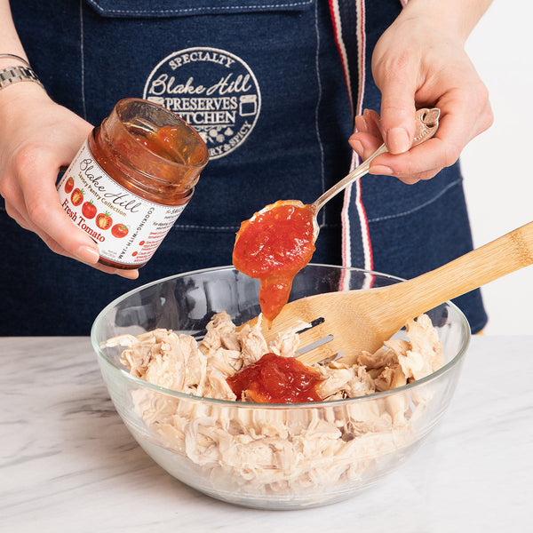 Pulled Chicken Caprese